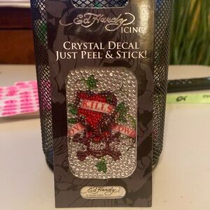 Ed Hardy Love Kills Slowly Crystal Decal
